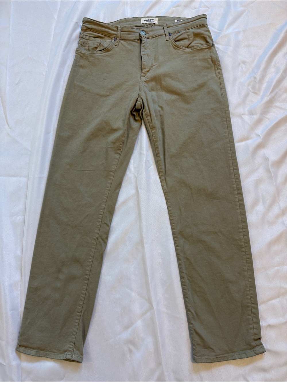 Men’s Straight Jeans - Khaki
